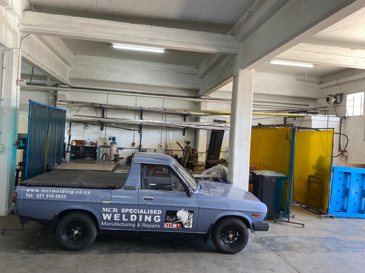 Mark at work in his MCR workshop