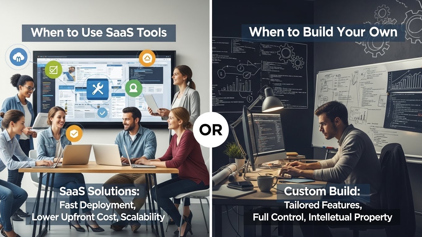 When to Use SaaS Tools and When to Build Your Own