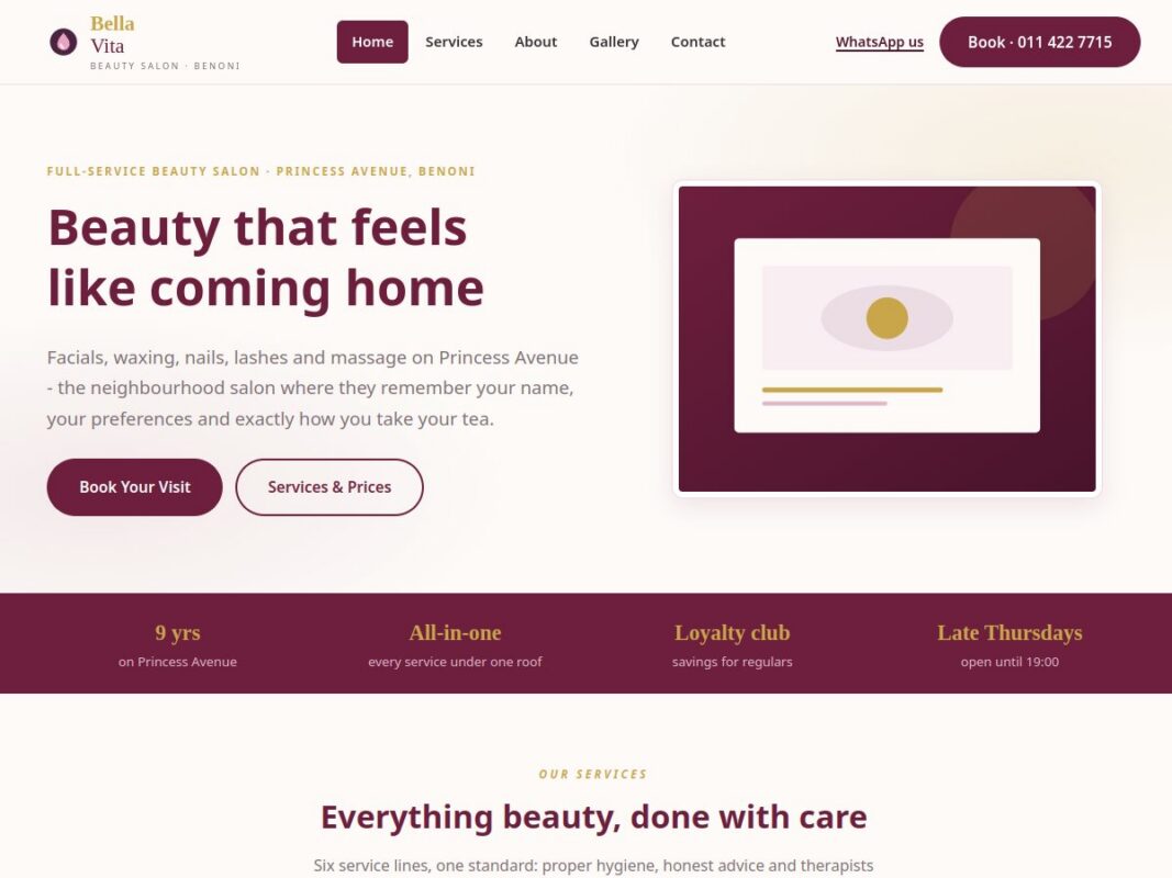 Beauty Salon preview