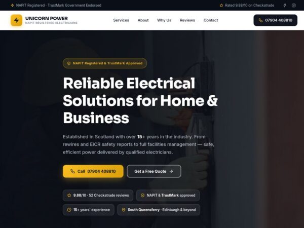 creative-business - One-page website template preview