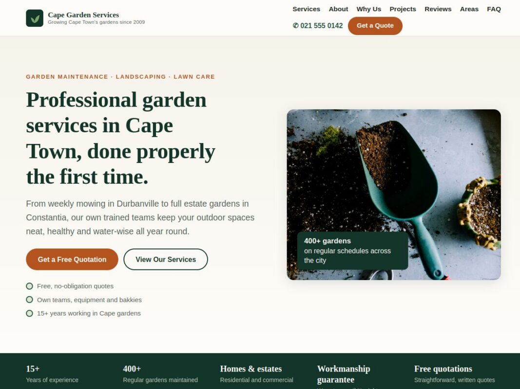 Garden Services preview