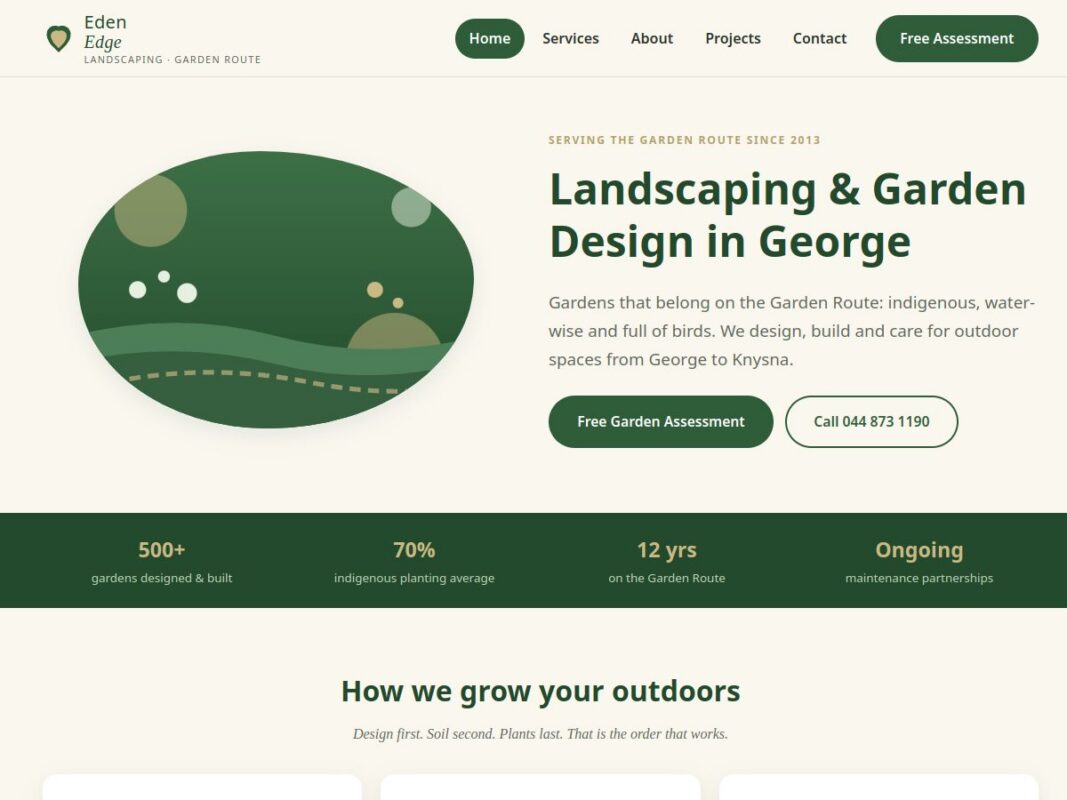 Landscaping preview